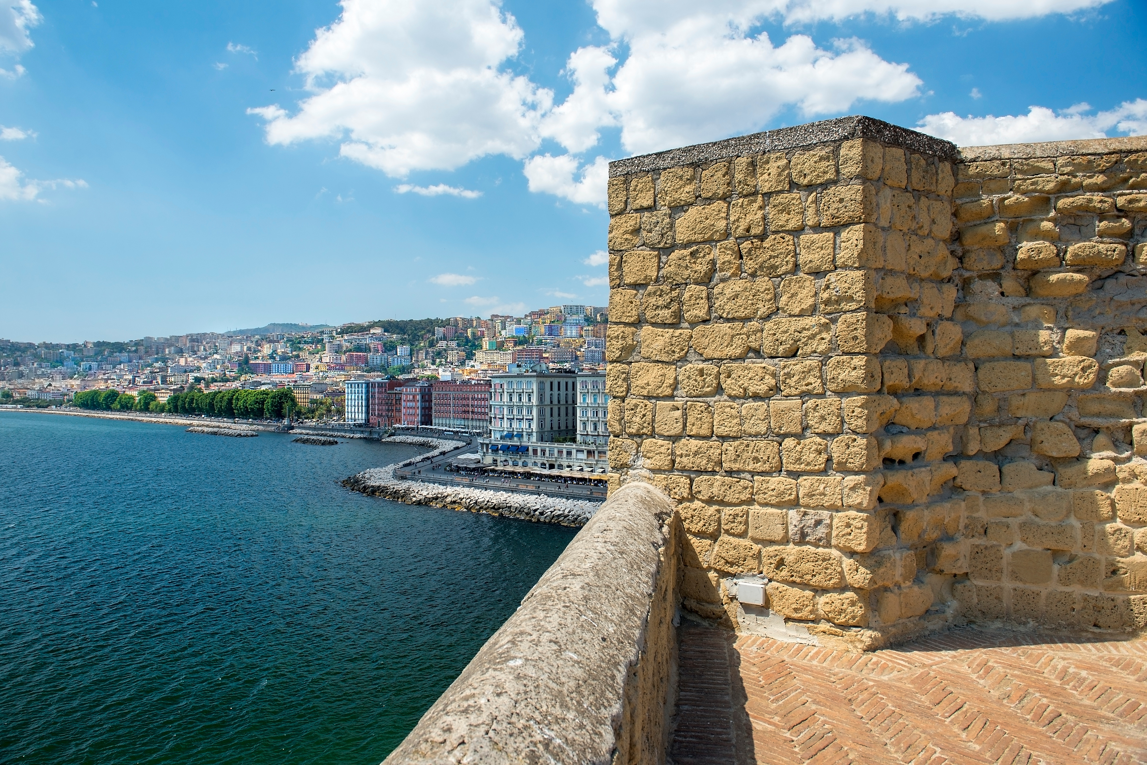 Panorama da Castel dell'Ovo