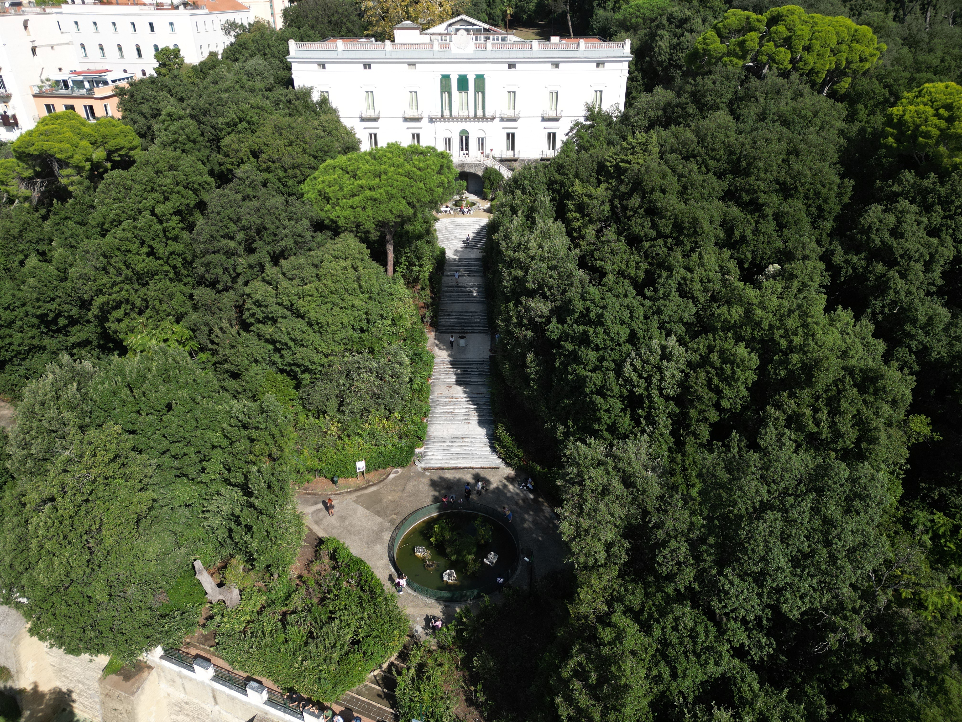 Villa Floridiana_Veduta dall'alto